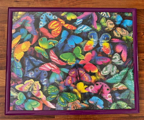 Schmetterling puzzle fertig - 3d,