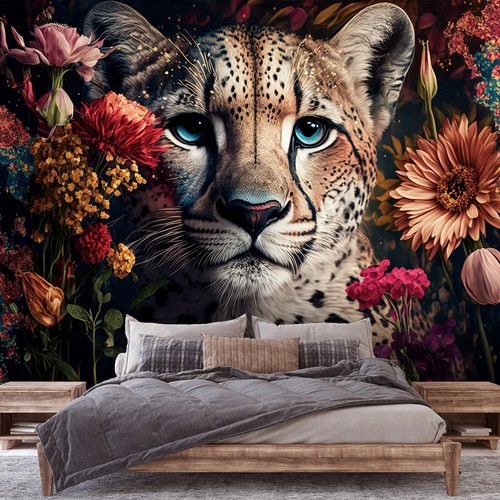 Fototapete tiger tiere - tiger, 3d