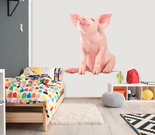 Rosa schwein h1009 tier - 3d,